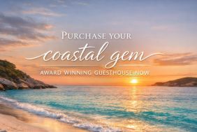 Purchase your Coastal Gem Award Winning Guesthouse Now