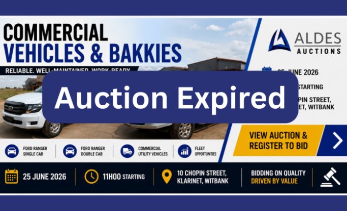 ON AUCTION - FORD COMMERCIAL VEHICLES