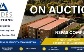ON AUCTION - 100 Bed  Student Accomodation near University of Jhb