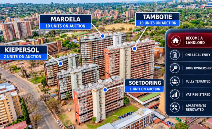 AUCTION- BECOME A LANDLORD – 23 APARTMENTS. ONE INVESTMENT. ONE OWNER!