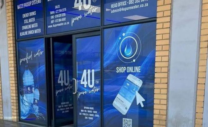 4U Pure Water  Franchise Opportunities Available Countrywide