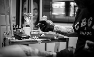 Be an artist on someone's skin, tattoo business for sale