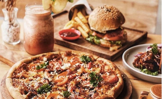 Branded Cafe and Pizza Restaurant