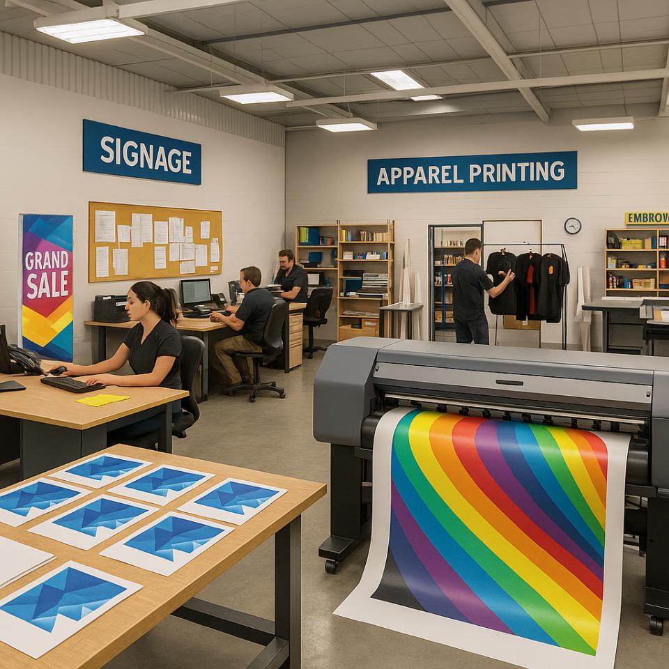 Profitable Print & Signage Company with Property Option - Pretoria