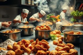 37708_41405_Here_are_two_more_images_depicting_the_preparation_of_fried_chicken_in_a_busy_kitchen._You_can_see_the_chefs_at_work_frying_chicken_and_surrounded_by_ingredients._Enjoy.jpeg