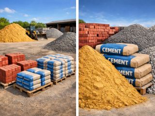 Leading Distributor of Building Materials: Sand, Stone, Cement, Bricks. West Rand.