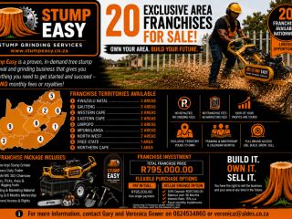 Turn-key, country-wide stump grinding and stump removal opportunity