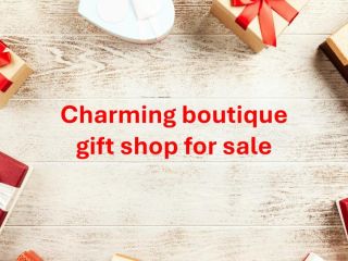 Charming boutique gift shop 