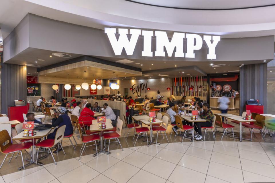 Wimpy franchise showing good growth in Johannesburg.