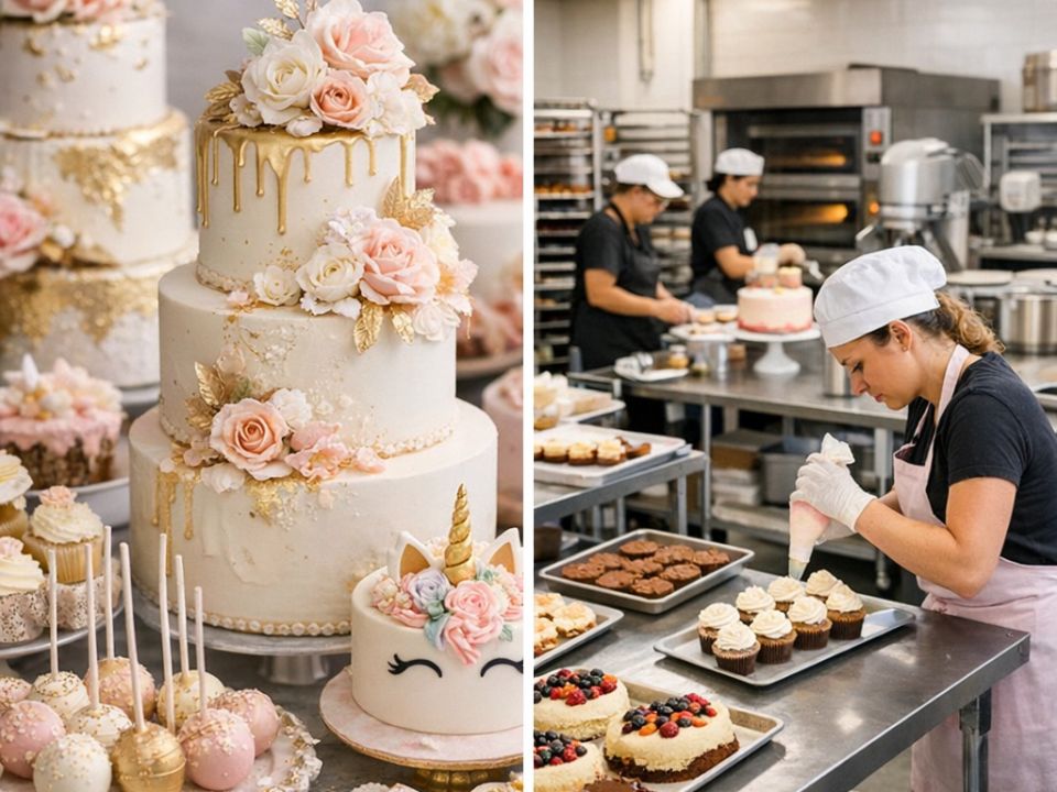 Established Commercial Bakery & Cake Boutique with Wholesale, Retail and Online Sales