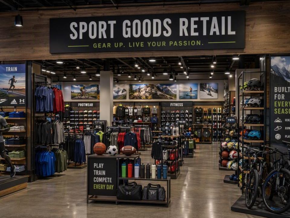 Sport Gear Retailer in 3 Locations - Symbiotic to each other 