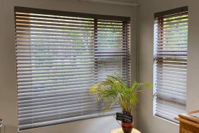 Franchised reseller and installer of blinds, shutters, awnings, security doors