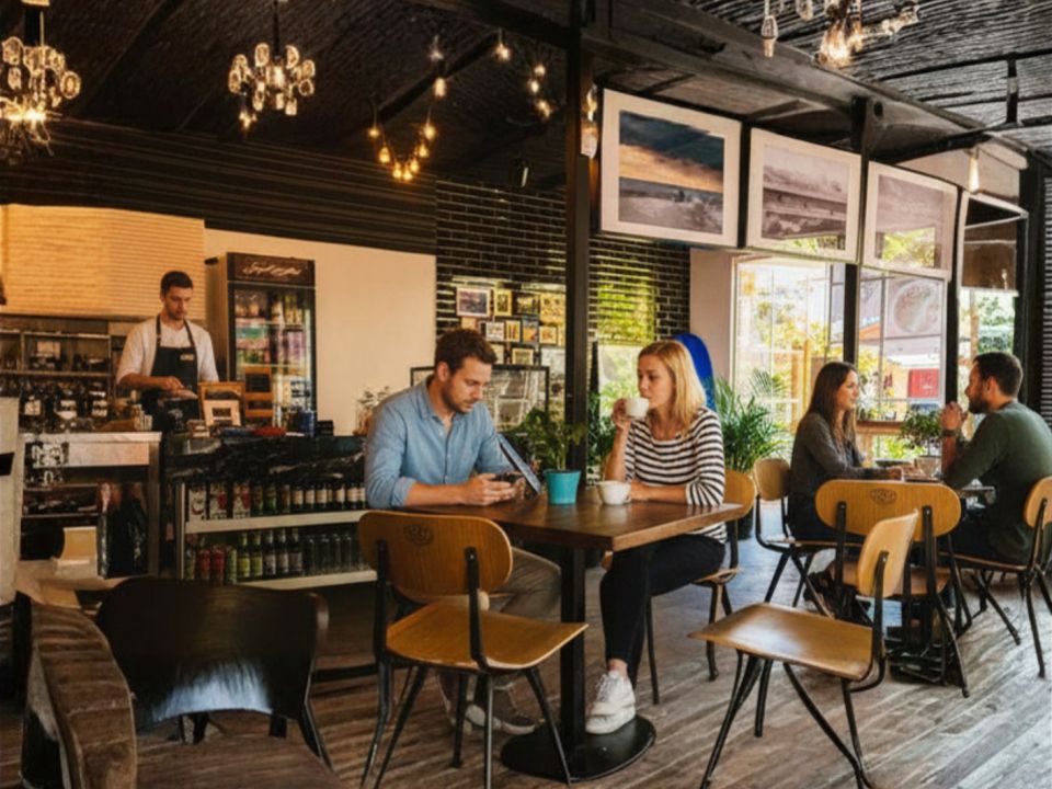 Exciting Portuguese restaurant located between mountains and vineyards.