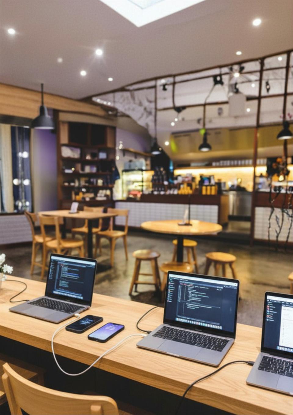Turnkey device care and Portuguese cafe in high foot traffic area of Johannesburg