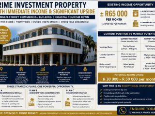 Commercial and Residential Zoned Property - Coastal Town