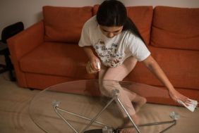 Cleaning company that operates as a work-from-home business