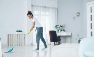 Cleaning company that operates as a work-from-home business