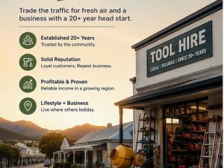 Lifestyle Business in the Cape Winelands Langeberg - Simple to run - Tool Hire